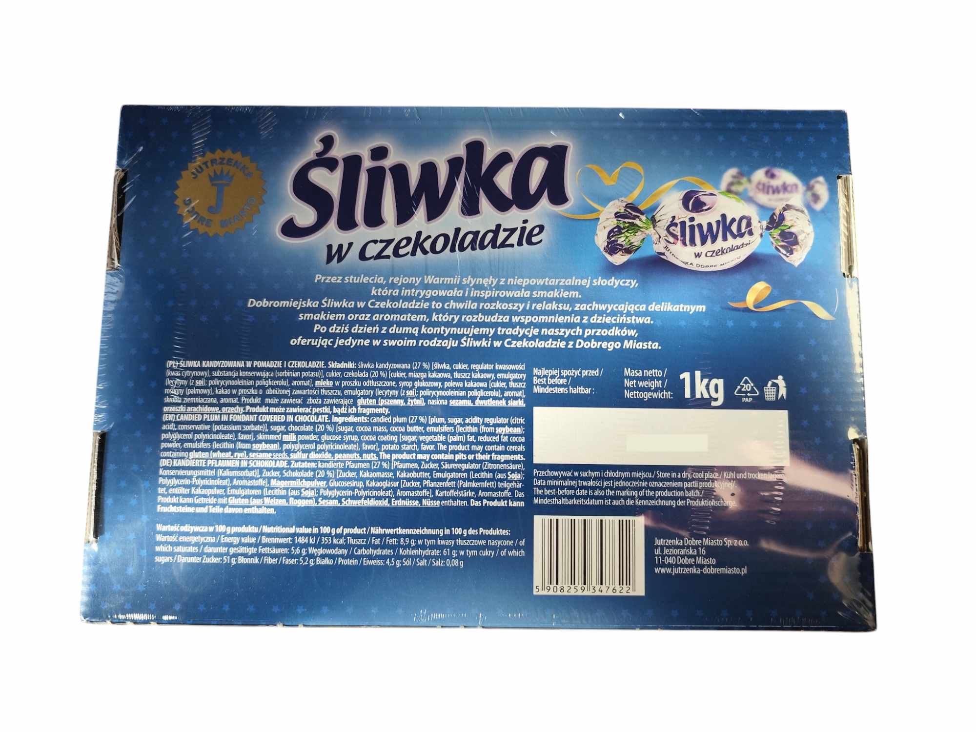 Slivky v čokoláde 200g – Obrázok 3