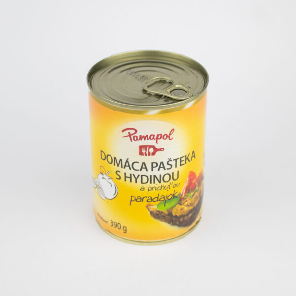 Hydinová paštéta s príchuťou paradajok 390